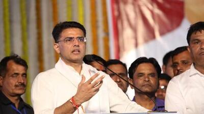 Former deputy chief minister Sachin Pilot. (Twitter) Former deputy chief minister Sachin Pilot. (Twitter)