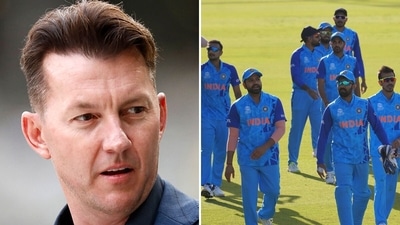Brett Lee with a stern message for India ahead of the T20 World Cup (Getty/BCCI)