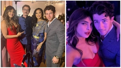 Priyanka Chopra and Nick Jonas shared a few pictures from a wedding in Texas. Priyanka Chopra and Nick Jonas shared a few pictures from a wedding in Texas. 