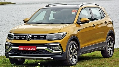 The Volkswagen Taigun The Volkswagen Taigun