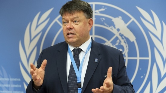 FILE - Petteri Taalas, Secretary-General of the World Meteorological Organization (WMO).(AP)