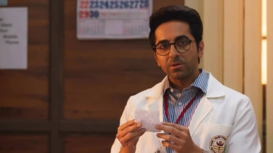 Ayushamann Khurrana plays a frustrated &nbsp;doctor in Doctor G.