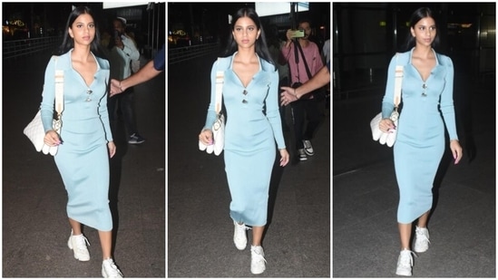 Suhana Khan Is Back From London, Spotted In A Cool Airport Look
