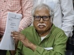 Congress' central election authority chairman Madhusudan Mistry. (Sanchit Khanna/HT file photo) Congress' central election authority chairman Madhusudan Mistry. (Sanchit Khanna/HT file photo)