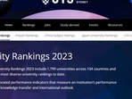 THE World University Rankings 2023: According to the rankings, University of Oxford, UK is the top university in the world followed by University of Harvard (US) and University of Cambridge (UK) at second and third places.