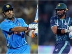 MS Dhoni; Iftikhar Ahmed MS Dhoni; Iftikhar Ahmed