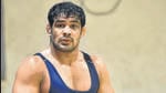 Sushil Kumar was arrested on May 23, 2021 on charges of murder and is currently in judicial custody. (HT File) Sushil Kumar was arrested on May 23, 2021 on charges of murder and is currently in judicial custody. (HT File)