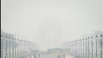 A layer of smog over India Gate during the early hours of the morning on Kartavya Path in New Delhi, India. (HT Photo) A layer of smog over India Gate during the early hours of the morning on Kartavya Path in New Delhi, India. (HT Photo)