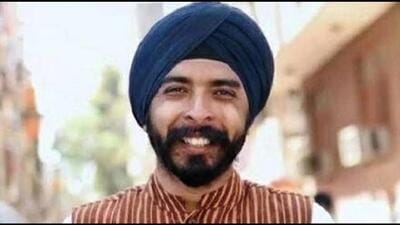Delhi BJP leader Tajinder Pal Singh Bagga Delhi BJP leader Tajinder Pal Singh Bagga