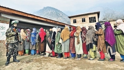 The order comes amid serious concern expressed by almost all political parties, except the BJP, over the inclusion of non-locals as voters. (HT File Photo) The order comes amid serious concern expressed by almost all political parties, except the BJP, over the inclusion of non-locals as voters. (HT File Photo)