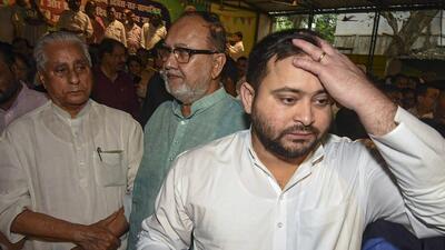 RJD leader Jagdanand Singh (left) did not comment on reports that he has resigned as RJD Bihar president, weeks after he got a second term (PTI) RJD leader Jagdanand Singh (left) did not comment on reports that he has resigned as RJD Bihar president, weeks after he got a second term (PTI)
