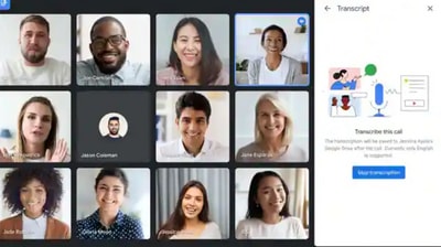 Now, you will get a transcription of what all was discussed during the meeting you attended on Google Meet (Image credit: Mint) Now, you will get a transcription of what all was discussed during the meeting you attended on Google Meet (Image credit: Mint)