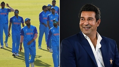 Wasim Akram with a stern warning to India ahead of the T20 World Cup (Getty/BCCI) Wasim Akram with a stern warning to India ahead of the T20 World Cup (Getty/BCCI)