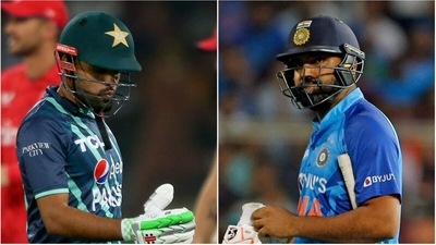 Babar Azam; Rohit Sharma (AP) Babar Azam; Rohit Sharma (AP)