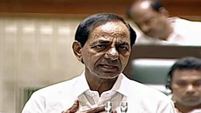 A week after rechristening his Telangana Rashtra Samithi (TRS) into Bharat Rashtra Samithi (BRS), Telangana chief minister K Chandrasekhar Rao on Wednesday closeted with his party seniors in New Delhi to decide further course of action. (ANI)