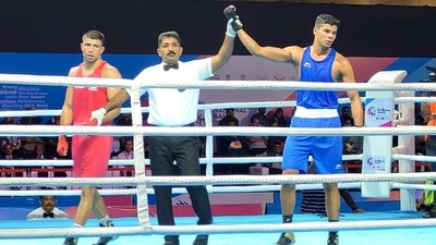 Dubey had taken many hard blows in the ring, but this one thrown by life left him numb. (Twitter) Dubey had taken many hard blows in the ring, but this one thrown by life left him numb. (Twitter)
