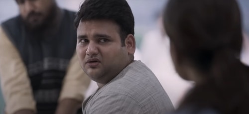 Shayank Shukla in a still from Goodbye. Shayank Shukla in a still from Goodbye.