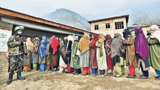 The order comes amid serious concern expressed by almost all political parties, except the BJP, over the inclusion of non-locals as voters. (HT File Photo)