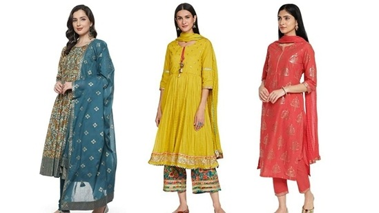 BIBA attire for women are classy and elegant.