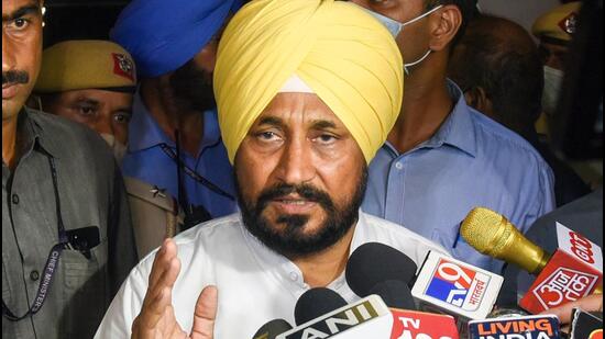 Former Punjab chief minister Charanjit Singh Channi. (ANI File Photo)