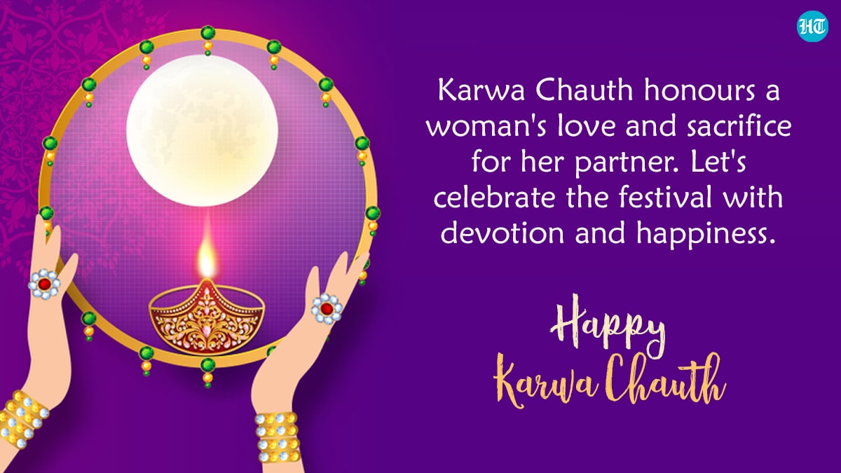 Happy Karwa Chauth 2022 Wishes: Send best wishes, images, messages ...