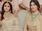 Alia Bhatt with Riddhima Kapoor Sahni in a throwback picture from her wedding.&nbsp;
