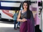 Ponniyin Selvan star Trisha Krishnan picks six yards of grace for promotions(Instagram/@trishakrishnan) Ponniyin Selvan star Trisha Krishnan picks six yards of grace for promotions(Instagram/@trishakrishnan)