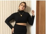 Huma Qureshi has started the promotions for her upcoming film Double XL. A day back, the actor shared a slew of pictures from her promotion diaries on her Instagram profile and gave us fresh fashion goals. In a black ensemble, Huma looked gorgeous as ever as she slayed casual fashion goals.(Instagram/@iamhumaq) Huma Qureshi has started the promotions for her upcoming film Double XL. A day back, the actor shared a slew of pictures from her promotion diaries on her Instagram profile and gave us fresh fashion goals. In a black ensemble, Huma looked gorgeous as ever as she slayed casual fashion goals.(Instagram/@iamhumaq)