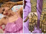 Mouni Roy celebrates her first Karwa Chauth. Mouni Roy celebrates her first Karwa Chauth.
