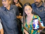 Kiara Advani during a screening of Chello Show. Kiara Advani during a screening of Chello Show.