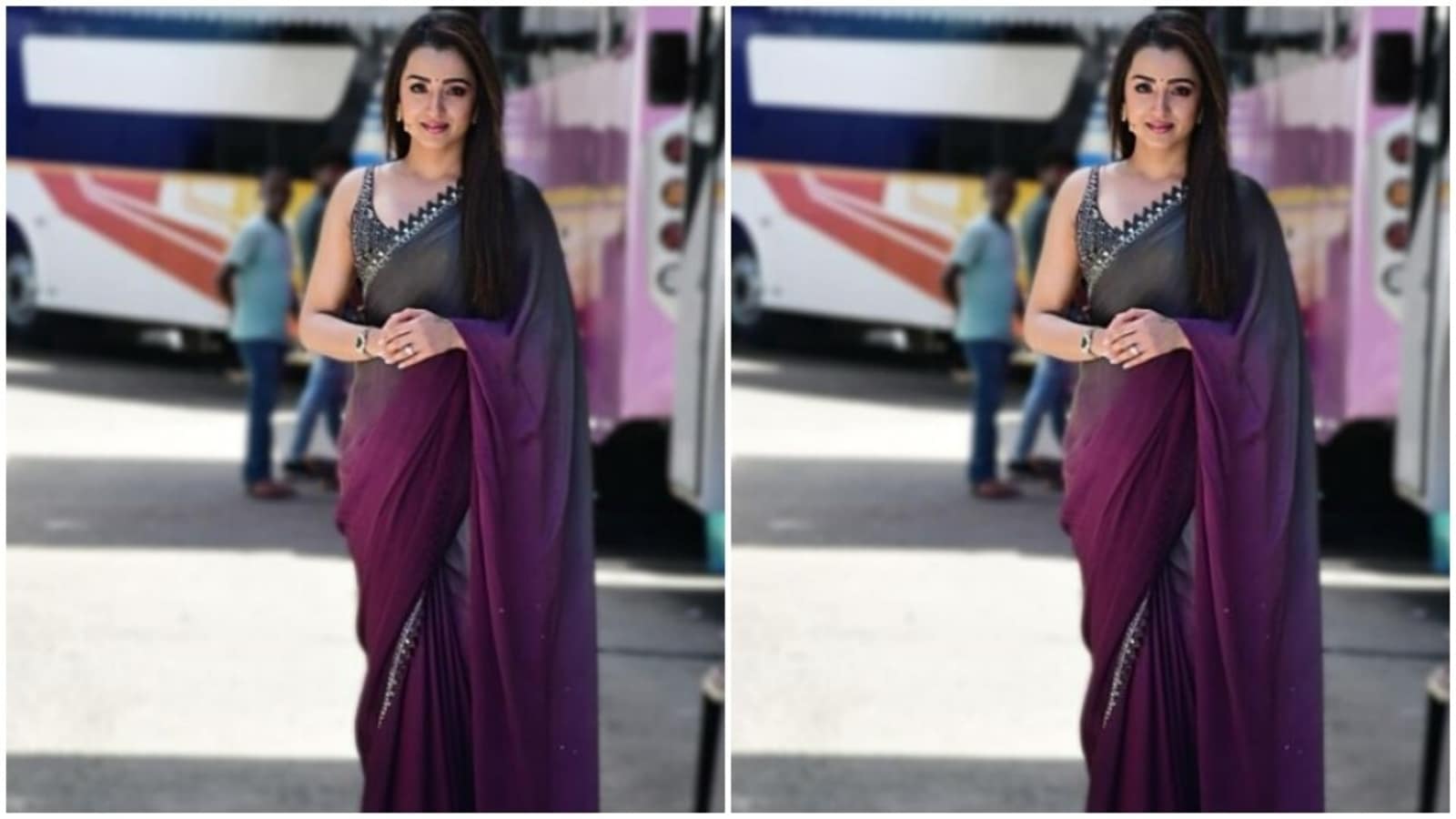 Ponniyin Selvan star Trisha Krishnan picks six yards of grace for  promotions | Fashion Trends - Hindustan Times