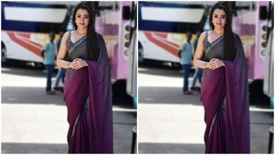 Ponniyin Selvan star Trisha Krishnan picks six yards of grace for promotions (Instagram/@trishakrishnan) Ponniyin Selvan star Trisha Krishnan picks six yards of grace for promotions (Instagram/@trishakrishnan)