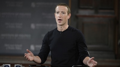 Facebook CEO Mark Zuckerberg. Representative Image (AP) Facebook CEO Mark Zuckerberg. Representative Image (AP)