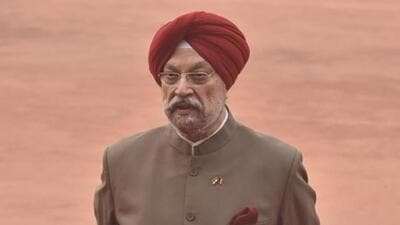 New Delhi, India- Nov 07, 2017: Union Minister of State with Independent Charge in the Ministry of Housing and Urban Affairs Hardeep Singh Puri during Ceremonial Reception of the King and the Queen of Belgium at Rashtrapati Bhawan in New Delhi, India on Tuesday, November 07, 2017. ( Photo by Sonu Mehta/ Hindustan Times) (Sonu Mehta/HT PHOTO) New Delhi, India- Nov 07, 2017: Union Minister of State with Independent Charge in the Ministry of Housing and Urban Affairs Hardeep Singh Puri during Ceremonial Reception of the King and the Queen of Belgium at Rashtrapati Bhawan in New Delhi, India on Tuesday, November 07, 2017. ( Photo by Sonu Mehta/ Hindustan Times) (Sonu Mehta/HT PHOTO)