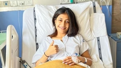Dhanashree Verma underwent surgery. (Instagram/@DhanashreeVerma)