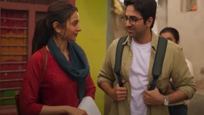 Rakul Preet Singh and Ayushmann Khurrana in Doctor G. Rakul Preet Singh and Ayushmann Khurrana in Doctor G.
