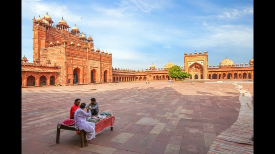 Fatehpur Sikri, the spectacular city that Akbar built. (Shutterstock) Fatehpur Sikri, the spectacular city that Akbar built. (Shutterstock)