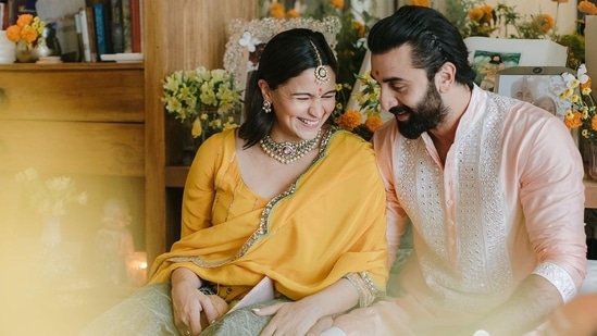 Alia Bhatt: One of the most talked about weddings of 2022, Alia Bhatt and Ranbir Kapoor's nuptials was an intimate one with just the presence of close friends and family. The Bhatts and Kapoor reunited under roof to celebrate their love. After a couple of months, Alia announced her pregnancy and left fans 'aww-struck.'(Instagram/@aliaabhatt)