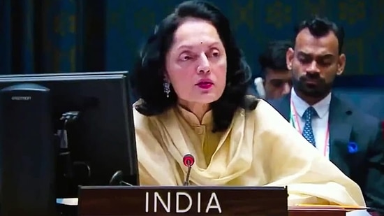 India’s permanent representative to the UN, Ruchira Kamboj.