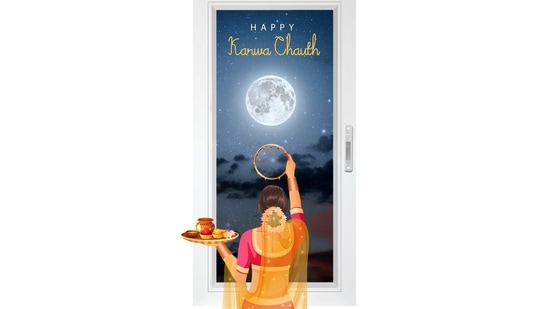 Karwa Chauth 2022 moon rise highlights: Moon seen in Jammu, Delhi, UP, Mumbai&nbsp;