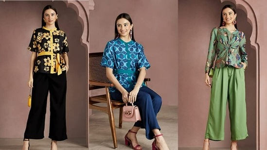 Try on some stylish tops from River this festive season. 