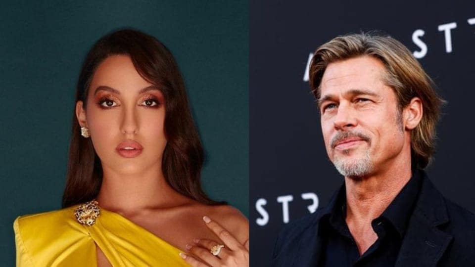 Nora Fatehi said Brad Pitt&nbsp;messaged her on social media.