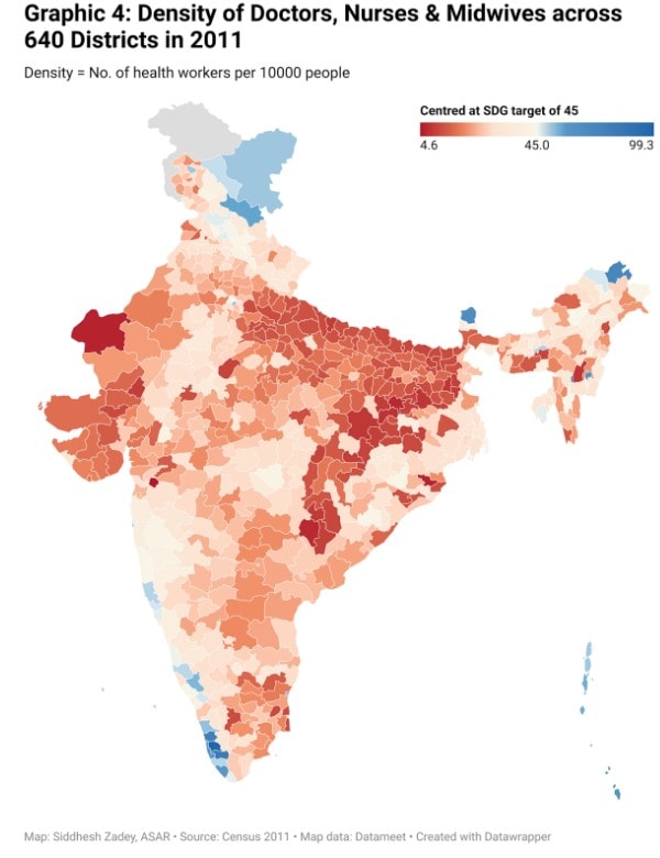 Map: Siddhesh Zadey, ASAR Source: Census 2011 Map data: Datameet Get the data Embed Download image Created with Datawrapper.