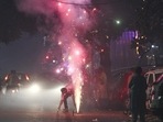 The Delhi government has passed an order banning the storage, sale, and use of all types of firecrackers in the national capital till January 1, 2023. (Sanchit Khanna/HT Photo) The Delhi government has passed an order banning the storage, sale, and use of all types of firecrackers in the national capital till January 1, 2023. (Sanchit Khanna/HT Photo)