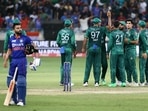 Still from India's Asia Cup 2022 match against Pakistan