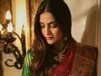 Sonam Kapoor shared a new post on Karwa Chauth. The actor and husband Anand Ahuja welcomed their son Vayu in August. Sonam Kapoor shared a new post on Karwa Chauth. The actor and husband Anand Ahuja welcomed their son Vayu in August. 