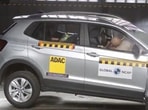 A screengrab from video of the crash test (Image courtesy: twitter.com/GlobalNCAP) A screengrab from video of the crash test (Image courtesy: twitter.com/GlobalNCAP)
