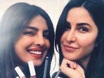 Priyanka Chopra reacted to Katrina Kaif's pictures with Vicky Kaushal on Karwa Chauth. Priyanka Chopra reacted to Katrina Kaif's pictures with Vicky Kaushal on Karwa Chauth.