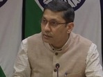 External affairs ministry spokesperson Arindam Bagchi. External affairs ministry spokesperson Arindam Bagchi.