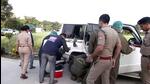 Uttarakhand police on Friday denied Uttar Pradesh police’s claim of an exchange of fire at the site. (ANI) Uttarakhand police on Friday denied Uttar Pradesh police’s claim of an exchange of fire at the site. (ANI)